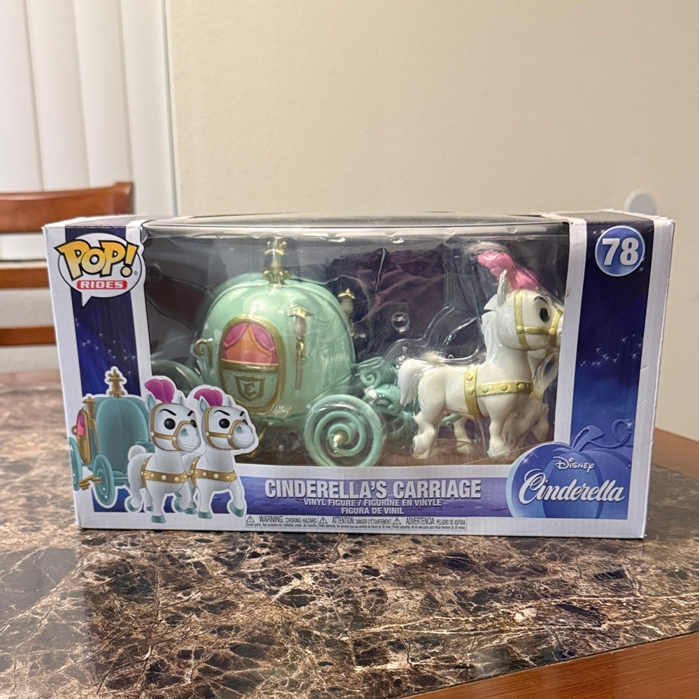 Disney Cinderella's Enchanted Carriage Pop! Ride Funko Pop